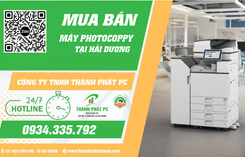 Mua Bán Sửa Chữa và Cho Thuê Máy Photocopy tại Hải Dương