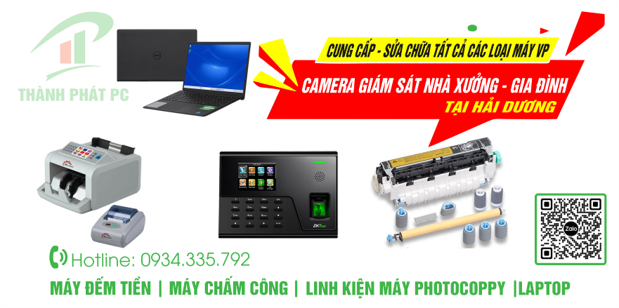 Cung cấp lắp đặt các thiết bị máy văn phòng chính hãng tại Hải Dương
