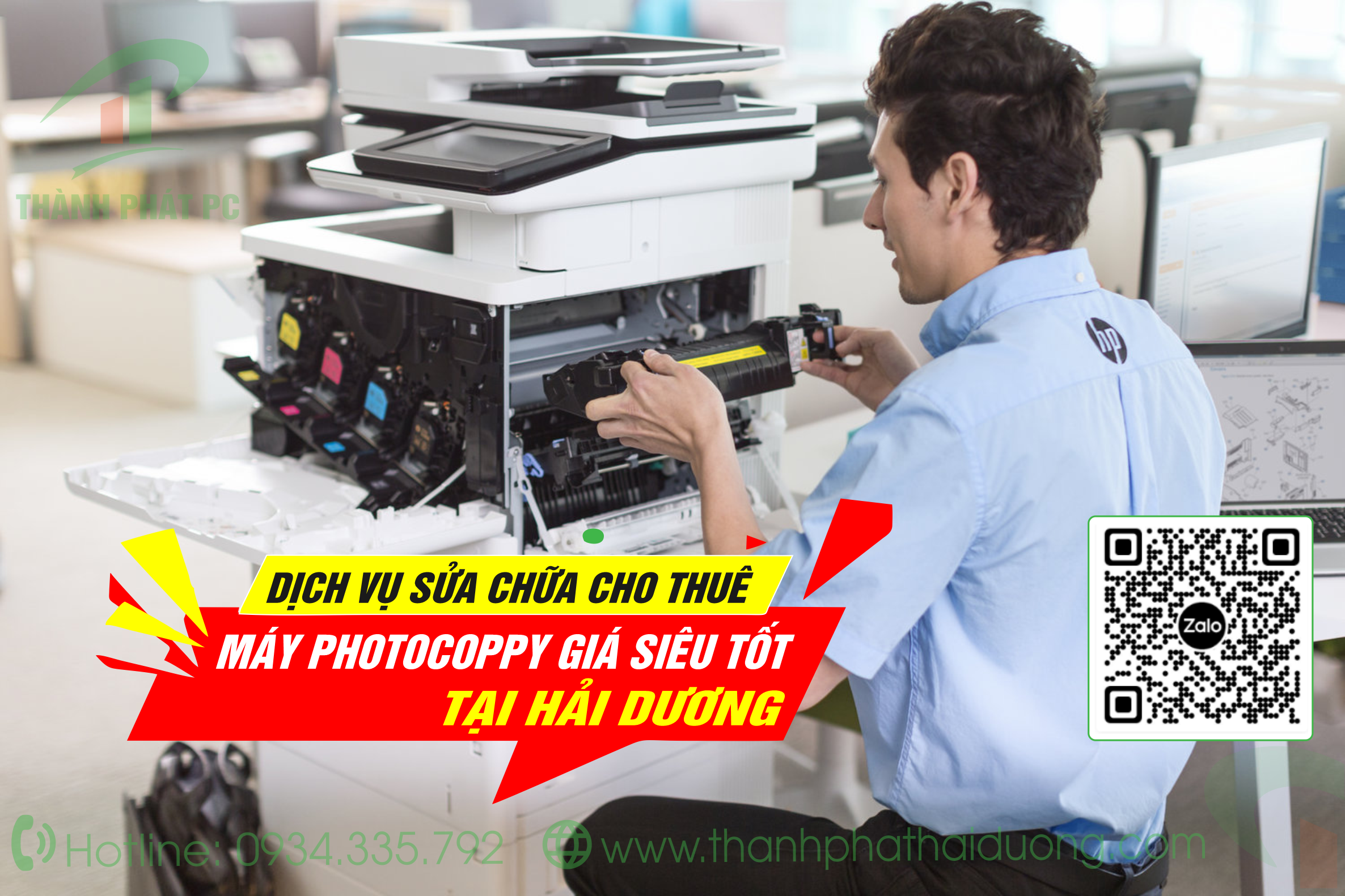 sửa chữa cho thuê máy photocopy tại hải dương