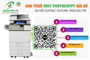 Dịch vụ cho thuê máy Photocoppy Giá Rẻ tại Hải Dương