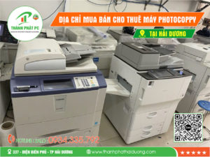 Địa chỉ mua bán cho thuê máy photocopy Chính Hãng Tại Hải Dương