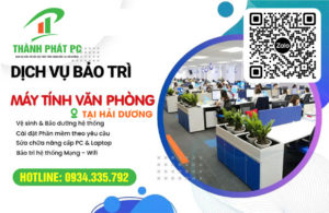 Bảo trì máy tính văn phòng trọn gói Tại Hải Dương