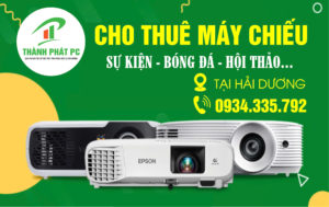 Cho thuê máy chiếu hội thảo sự kiện bóng đá tại Hải Dương