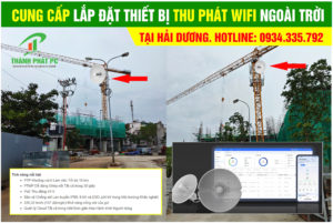 Cung Cấp Lắp Đặt Thiết Bị Thu Phát WiFi Ngoài Trời