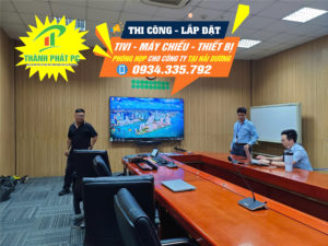 Dịch Vụ Lắp Đặt Thiết Bị Phòng Họp Chuyên Nghiệp