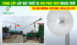 Cung Cấp Lắp Đặt Thiết Bị Thu Phát WiFi Ngoài Trời