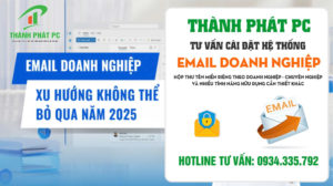 Email doanh nghiệp xu hướng năm 2025