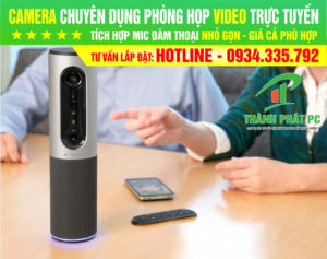 Logitech ConferenceCam Connect – Giải Pháp Họp Trực Tuyến Di Động, Linh Hoạt