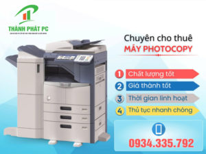 Cho thuê máy photocopy tại Hải Phòng (Hải Dương cũ)
