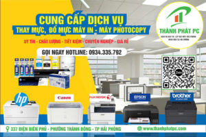 Thay Nạp Mực Máy In Phía Tây Hải Phòng