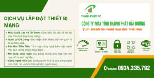 Cung Cấp Lắp Đặt Thiết Bị Mạng Doanh Nghiệp Hải Dương