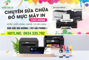 Dịch Vụ Đổ Mực Máy In Tận Nơi Siêu Tốc tại Hải Dương