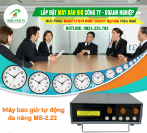 Lắp Đặt Máy Báo Giờ Tự Động Cho Doanh Nghiệp – Văn Phòng
