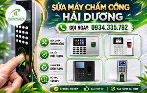 Máy chấm công lỗi vân tay – Nguyên nhân cách khắc phục chi tiết