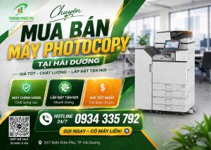 Mua Bán Máy Photocoppy Hải Dương - Tây Hải Phòng