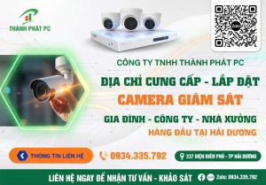 Nhà Phân Phối Camera Nhà Xưởng Hải Dương – Giải Pháp Doanh Nghiệp