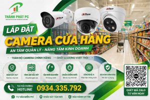 Lắp Camera Cửa Hàng Tại Hải Dương Bảo Hành Dài Hạn