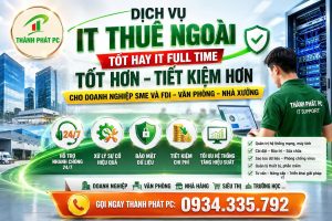 IT Part-time Hay Full-time Tốt Hơn Cho SME So Sánh Chi Phí