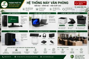 Giải Pháp Máy Văn Phòng Đồng Bộ Giúp Doanh Nghiệp Tiết Kiệm Chi Phí