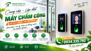 Lắp đặt máy chấm công Doanh Nghiệp