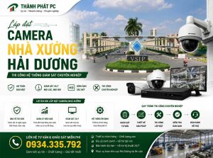 Lắp đặt camera nhà xưởng Hải Dương